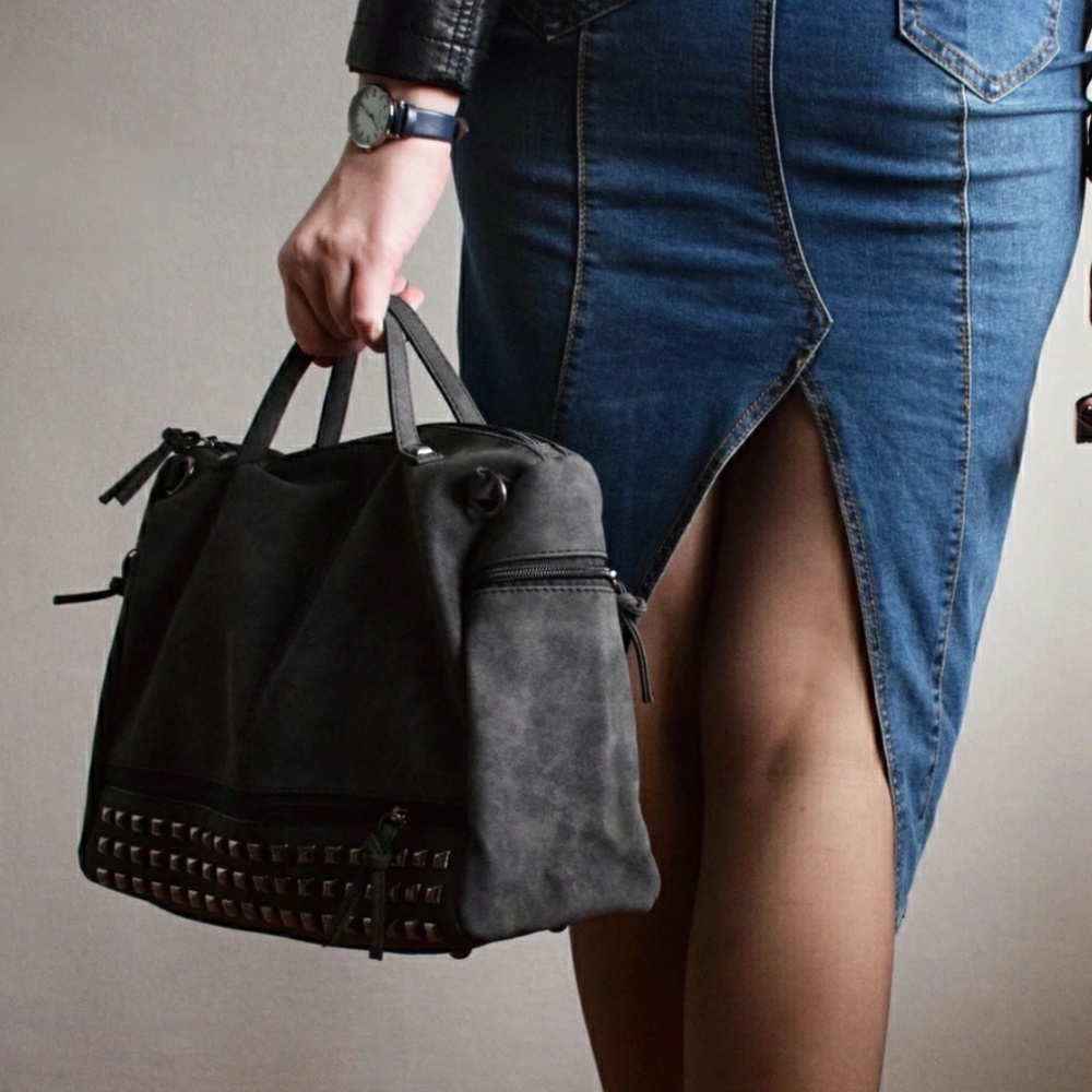 "Lets Get Stuck Together" (Charcoal)